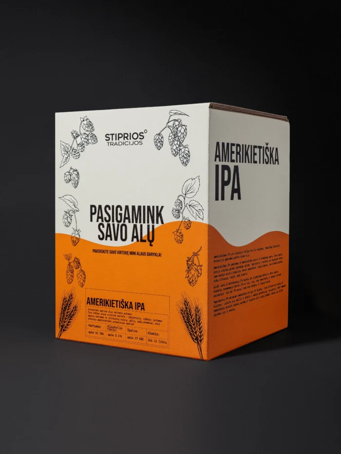 Alaus gaminimo rinkinys "Amerikietiška IPA"