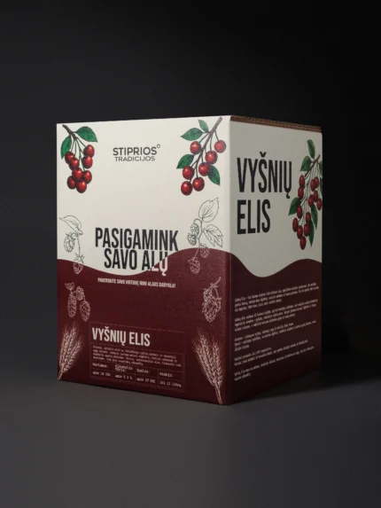 Alaus gaminimo rinkinys “Vyšnių elis”